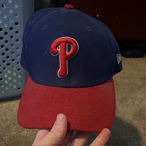 New Era Navy and Scarlet Baseball Cap